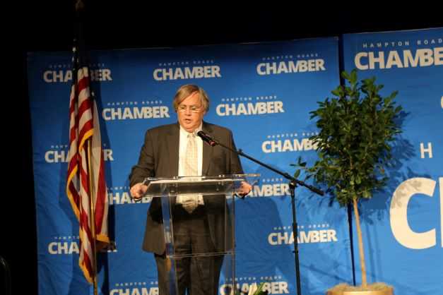 Hampton Roads Chamber Honors Jim Carroll for 25 Years of Service