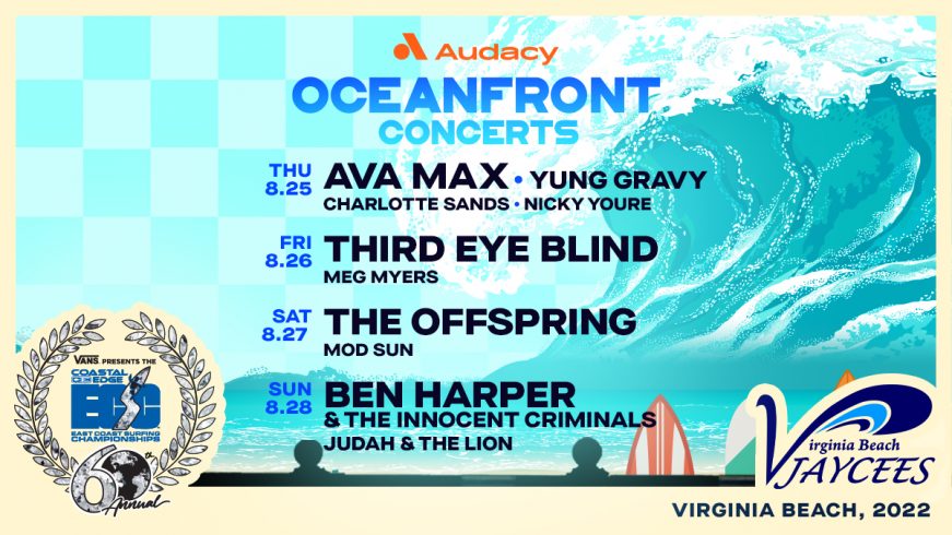 Oceanfront Concerts August 25-28