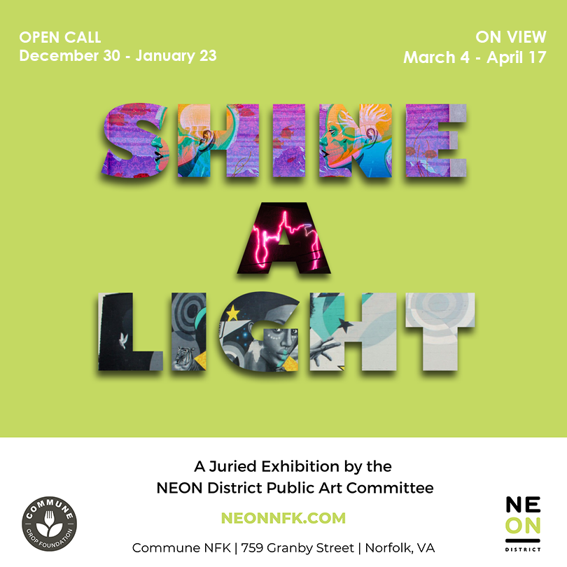 NEON District Announces Open Call for Shine a Light