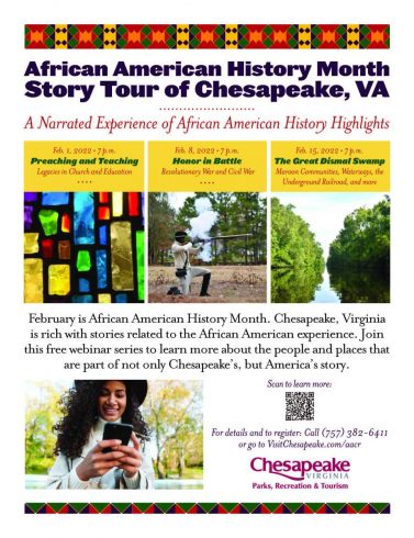 African American History Month Story Tour of Chesapeake