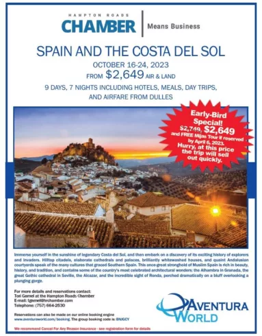 Visit Spain and the Costa Del Sol!
