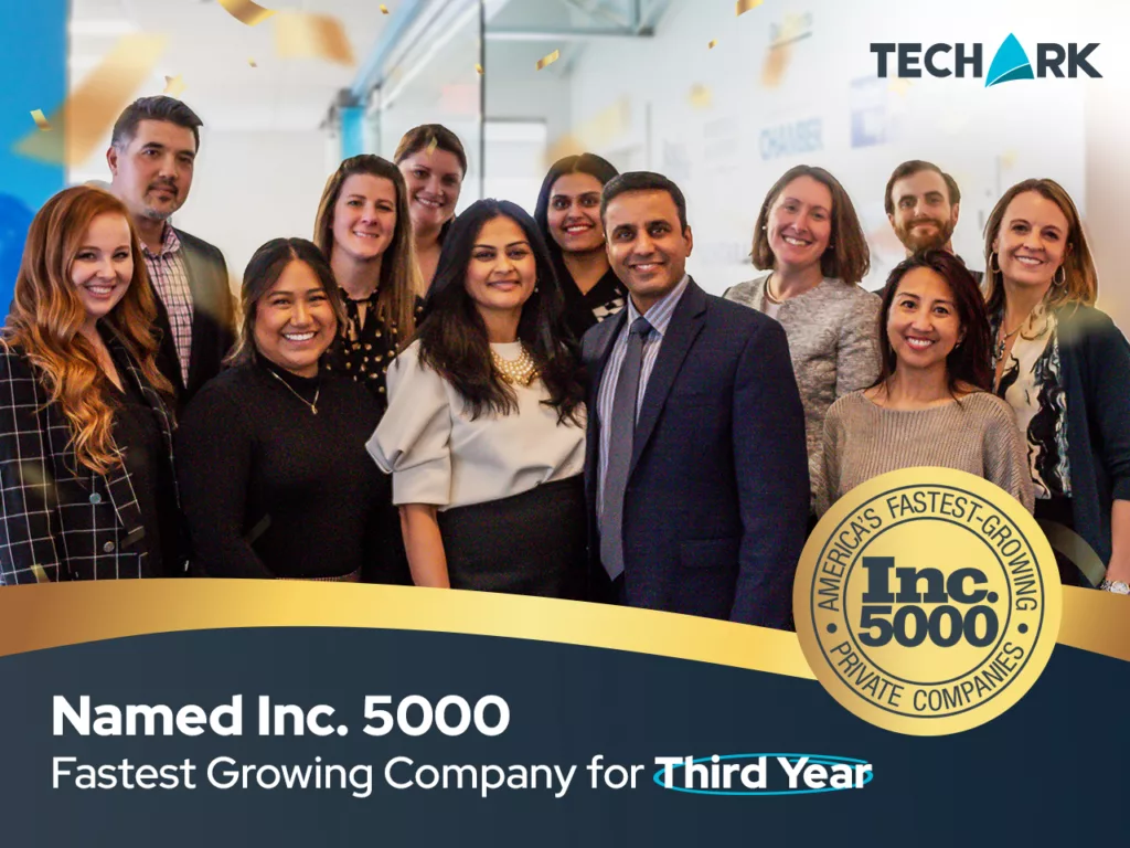 For Third Consecutive Year, TechArk Solutions Ranks Among Inc. 5000 Fastest Growing Companies