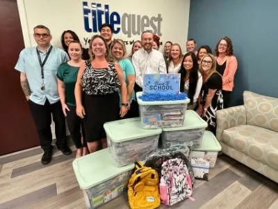 TitleQuest Donates for Back-to-School Magic