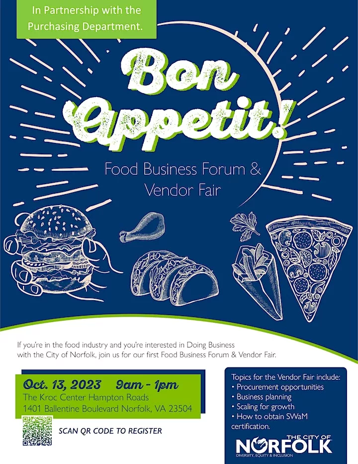 Bon Appetit – Food Business Forum and Vendor Fair