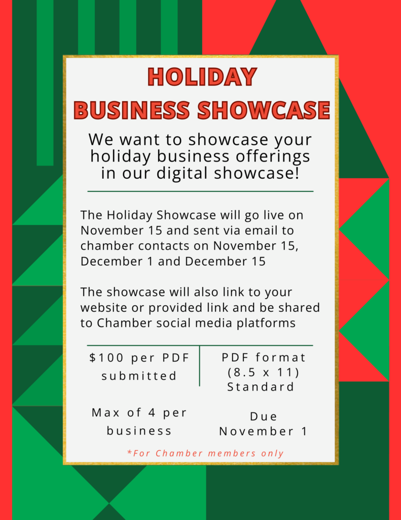 The Holiday Business Showcase is Live