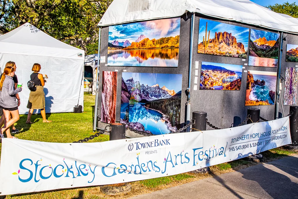 Hope House Foundation Hosts the Stockley Gardens Fall Arts Festival Presented by TowneBank on October 21 and 22