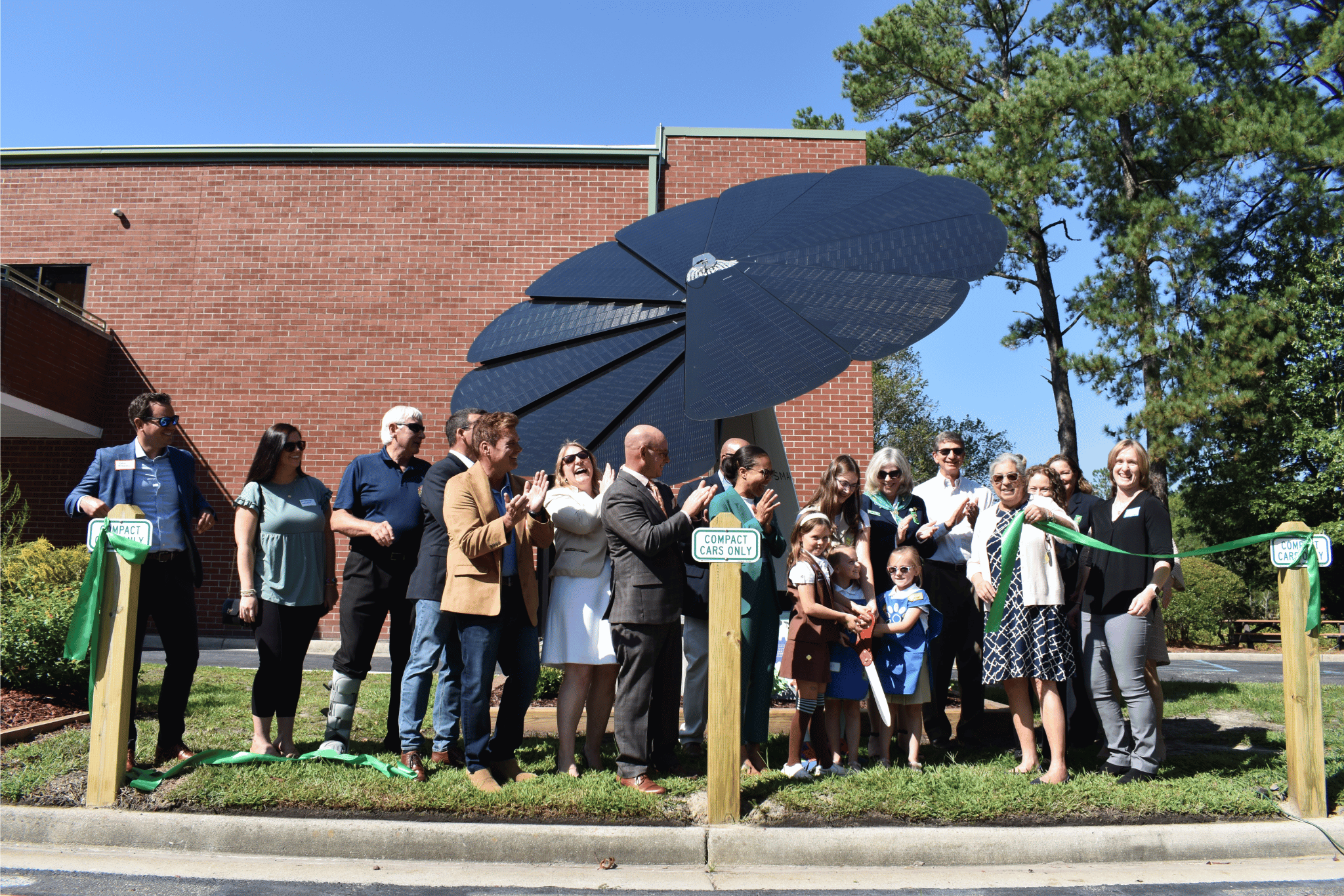 Girl Scouts of the Colonial Coast Dedicate New ‘SmartFlower’ Solar Energy System