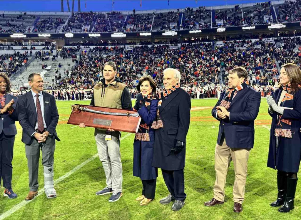 Breeden Founder Receives Highest UVA Football Alumni Club Award