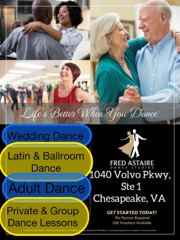 Ballroom and Latin Dance Classes in Chesapeake