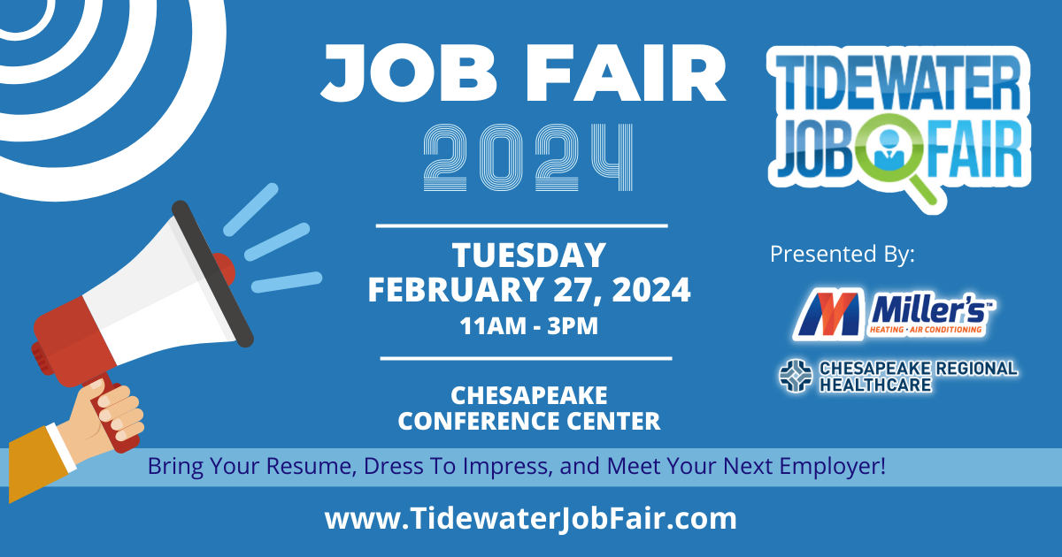 Join the Upcoming Tidewater Job Fair – Grow Your Team in 2024