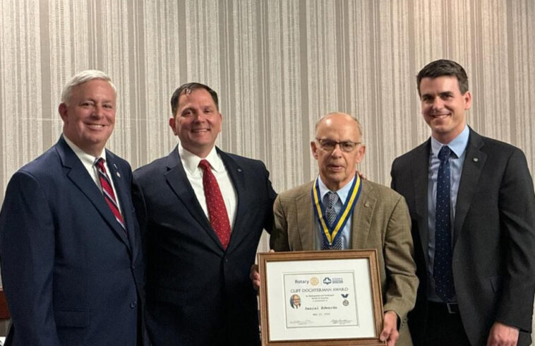 Former Virginia Beach School Board Chair Receives Prestigious Cliff Dochterman Award from Rotary International