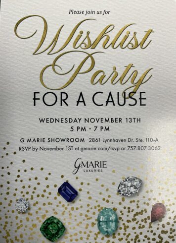 WishList Party For A Cause