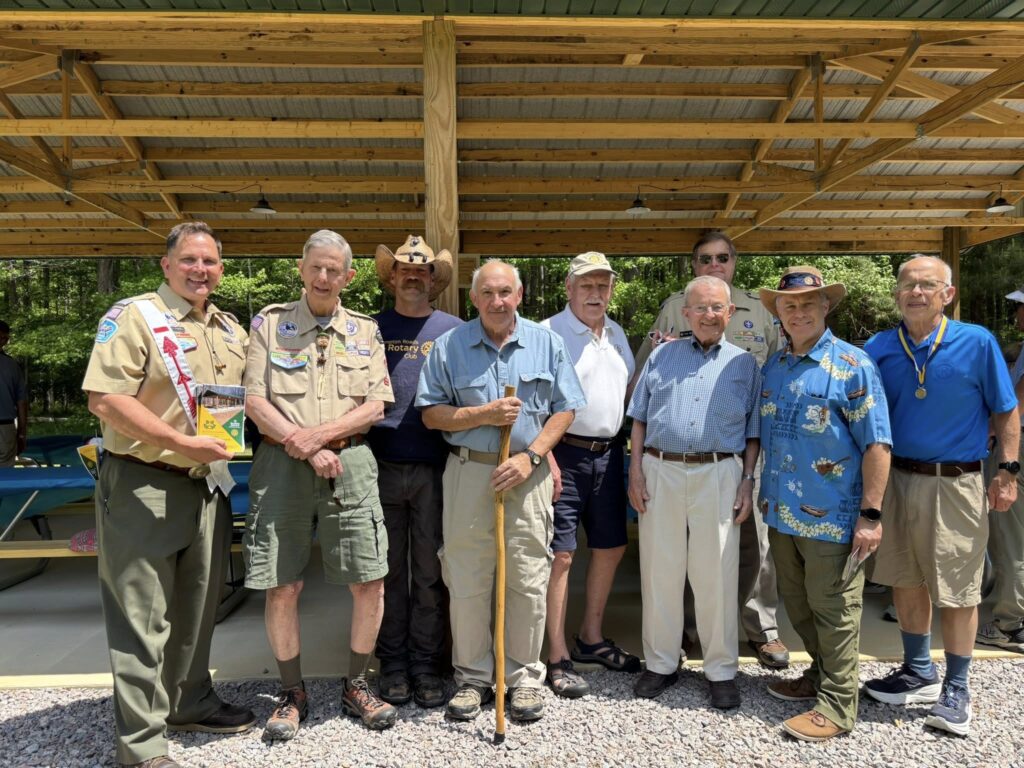 title:New Scout Camp Shelter Dedicated to Lifelong Scouter, Scout Executive, and Rotary District Governor New Scout Camp Shelter Dedicated to Lifelong Scouter, Scout Executive, and Rotary District Governor
