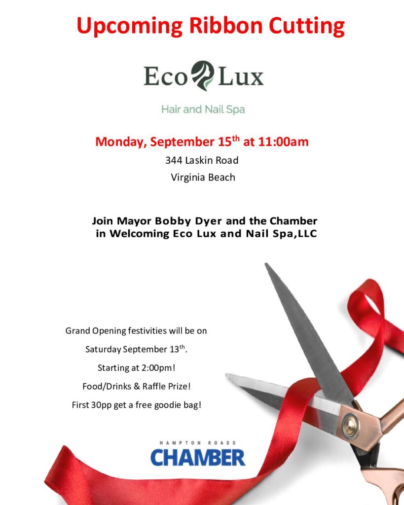 Upcoming Ribbon Cutting