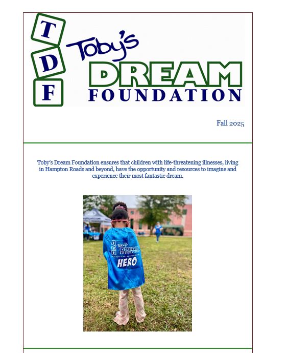 Toby’s Dream Foundation